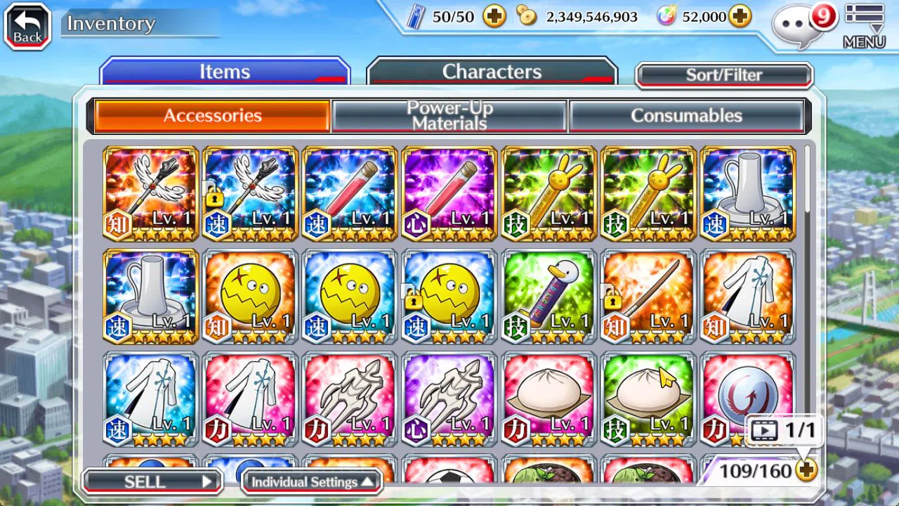 Bleach: Brave Souls Accounts [GLOBAL]52K Orb|TYBW26[Giselle,Candice],TYBW25[Ury image 17