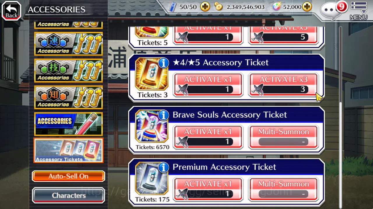 Bleach: Brave Souls Accounts [GLOBAL]52K Orb|TYBW26[Giselle,Candice],TYBW25[Ury image 3