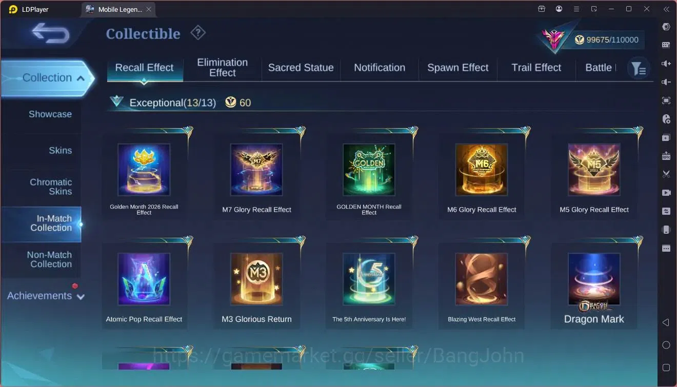 Mobile Legends: Bang Bang Accounts Global|Hero 132|Skin 367|Exalted|Legend GS|Naruto  image 11