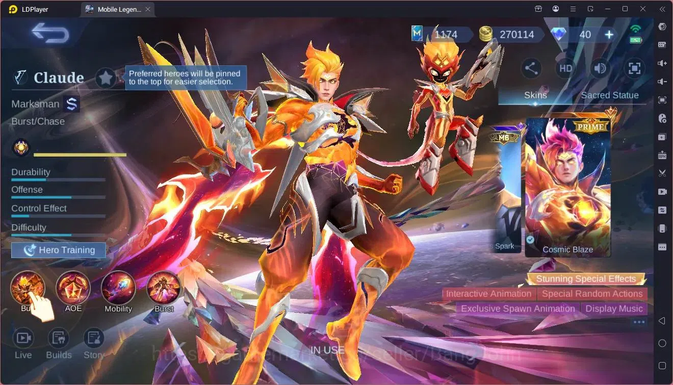 Mobile Legends: Bang Bang Accounts Global|Hero 132|Skin 367|Exalted|Legend GS|Naruto  image 8
