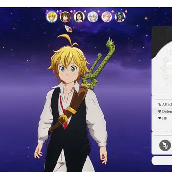 The Seven Deadly Sins: Origin Accounts EUROPE |3 SSR| Meliodas, Diane, Guila + 3 SR |Fresh Starter lv 2|Log Netmarble
