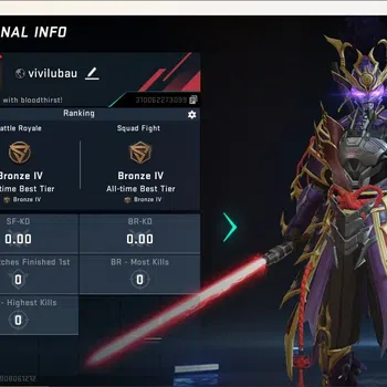 Blood Strike Accounts Collab Skin ASIA|Ultra Melee Lightblade-DarkForce|Eternal Zero-Odashadow|1 Collab Gun[EVA]|5 Legendary