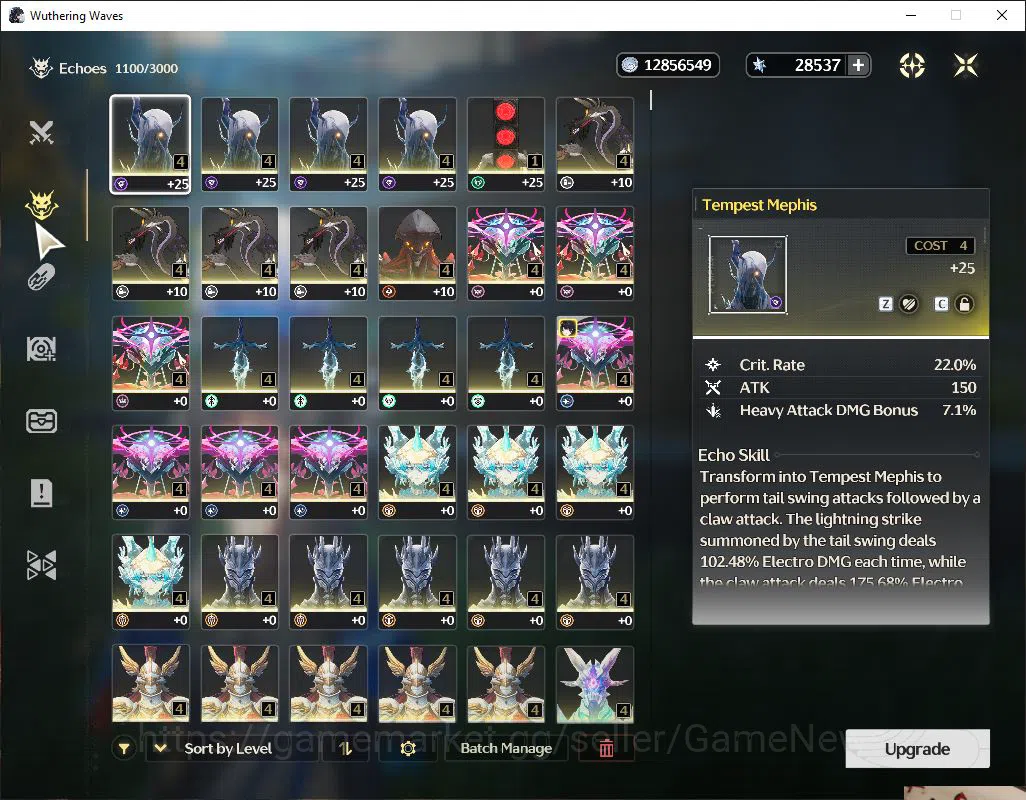 Wuthering Waves Accounts Starter SEA|UL 47|28K Astrite+105 Lustrous|2 Limited|[Luuk Herssen,Galbrena]+Sign|DB Lv30|Female 5