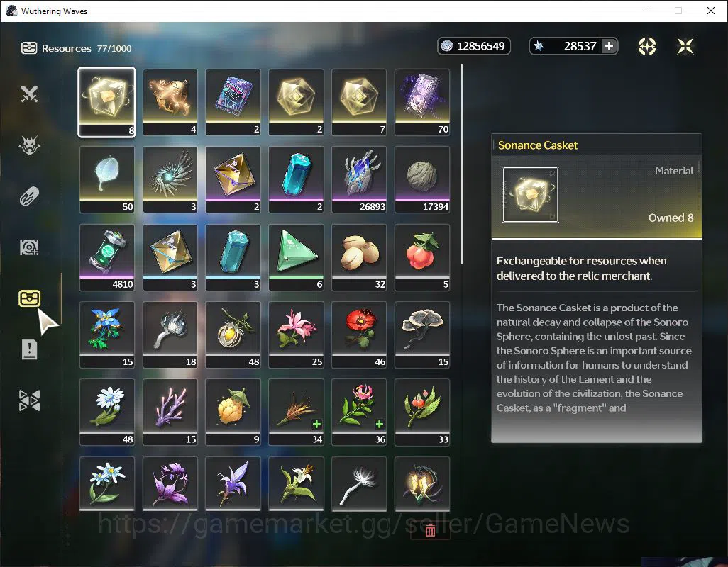 Wuthering Waves Accounts Starter SEA|UL 47|28K Astrite+105 Lustrous|2 Limited|[Luuk Herssen,Galbrena]+Sign|DB Lv30|Female 7