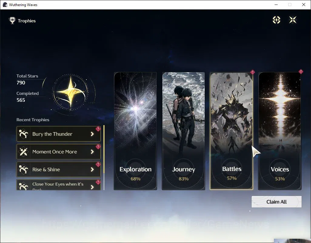 Wuthering Waves Accounts Starter SEA|UL 47|28K Astrite+105 Lustrous|2 Limited|[Luuk Herssen,Galbrena]+Sign|DB Lv30|Female 9