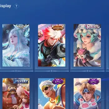 Honor of Kings Accounts Rare Skin Global|71H 34S|Minion: Camping Recruit|KIC Luna|1 Legend|1 Worldly|1 DanDaDan|4 Event