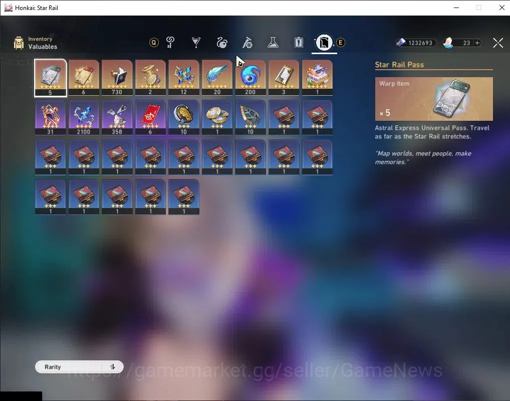 Honkai Star Rail Accounts Others Asia|TL 30|10 Limited|SW999+Sign,YaoGuang,Archer,Saber,Sparkle,DHPT,Huohuo,RuanMei Etc|Male 11