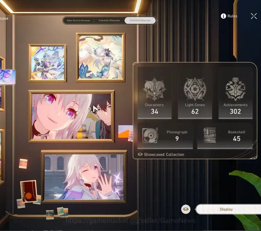Honkai Star Rail Accounts Others Asia|TL 30|10 Limited|SW999+Sign,YaoGuang,Archer,Saber,Sparkle,DHPT,Huohuo,RuanMei Etc|Male 3