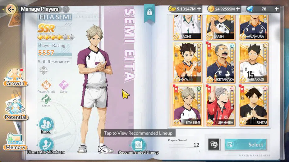 HAIKYU!! FLY HIGH Accounts [SEA] Lv51 | 2 SP (Kenma,Bokuto)+Memo 2 UR (Sakusa image 5