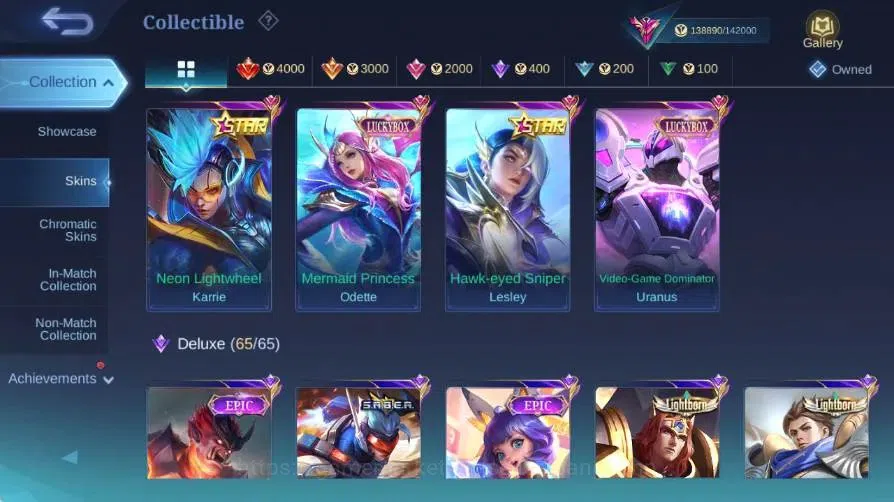 Mobile Legends: Bang Bang Accounts Global|Skin445|Exalted|Legend Alucard|Collector Al image 18