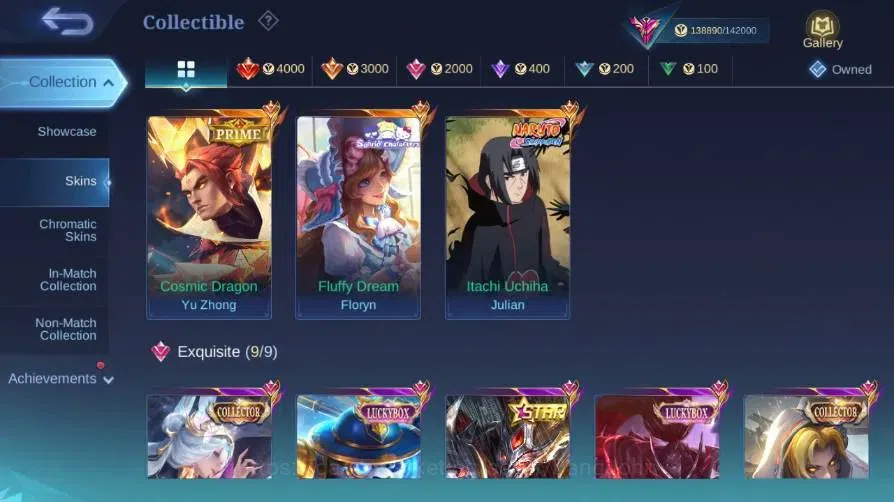 Mobile Legends: Bang Bang Accounts Global|Skin445|Exalted|Legend Alucard|Collector Al image 20