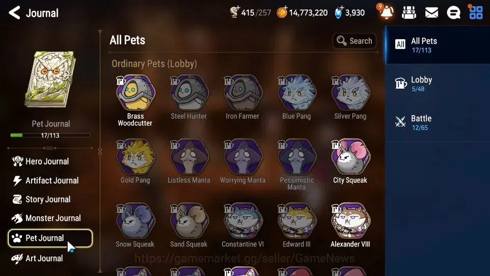 Epic Seven Accounts GLOBAL Unverif|New Era|4 ML(Salome,LOTScales,Straz image 17