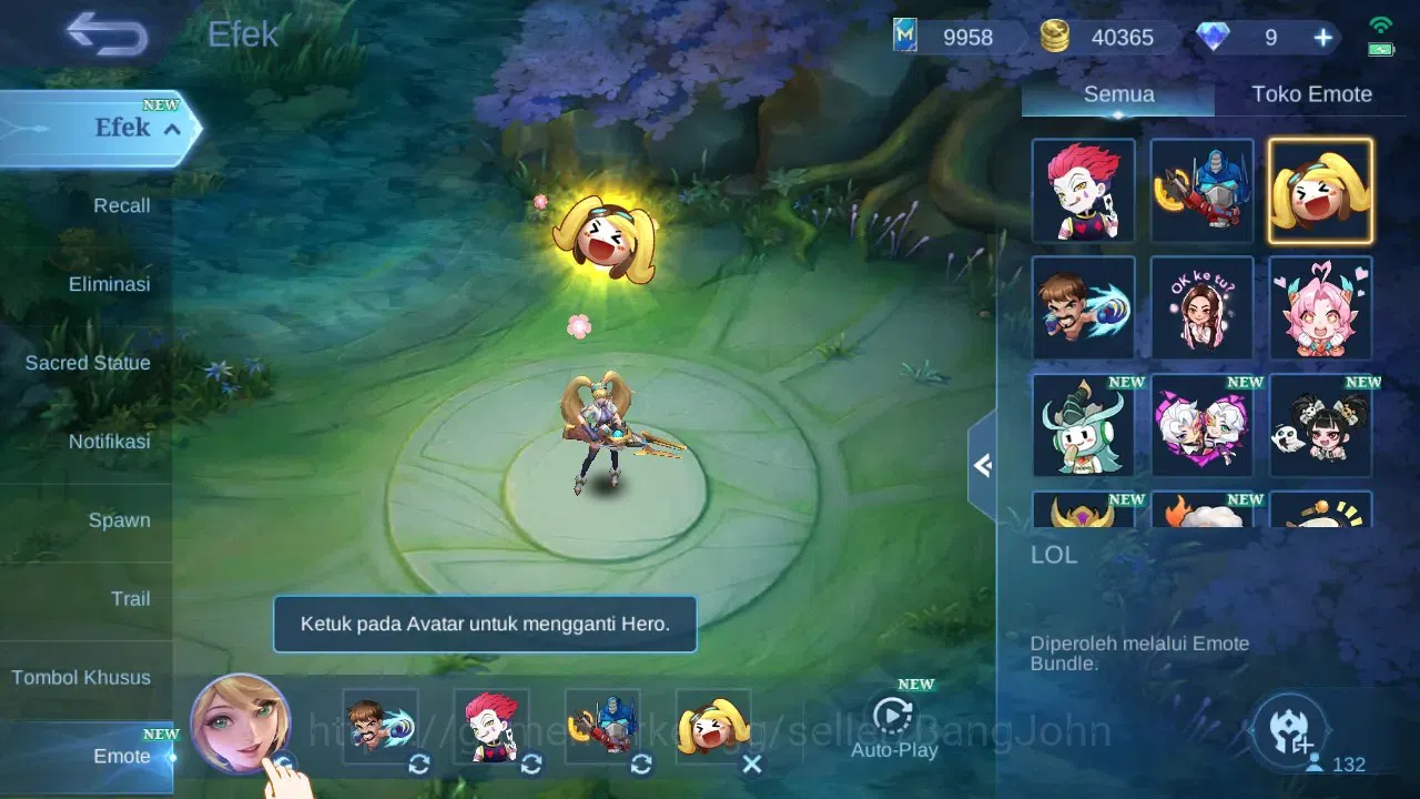 Mobile Legends: Bang Bang Accounts GLOBAL Hero 132 Skin 298 | Legend Lunox | Aspirant image 10
