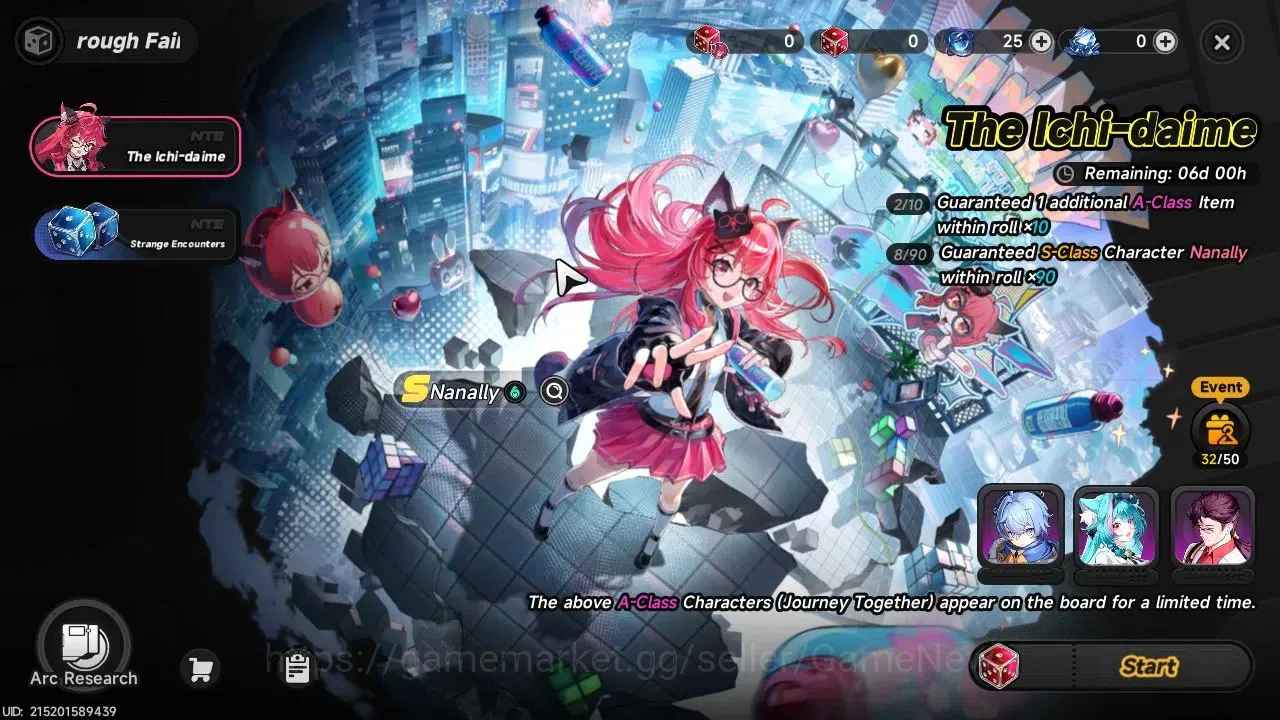 Neverness to Everness Accounts GLOBAL SEA|HL 3| 1 SSR Limited Nanally Awk 1 + Sel image 4