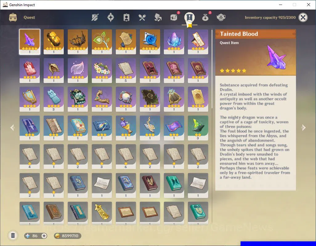 Genshin Impact Accounts Mid Game ASIA|AR 58|10 Limited +4(5*Weapon)|[NeuvilletteC2+sign,Kazuha+sign],NahidaC2|2skin|MC 10