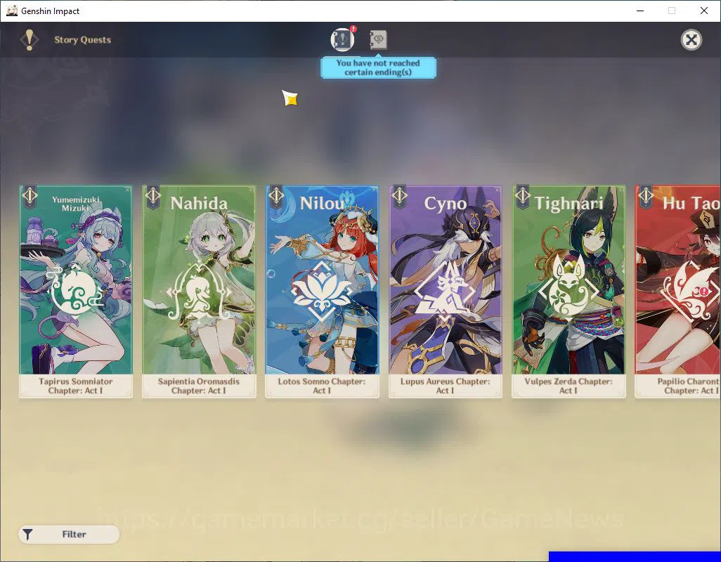 Genshin Impact Accounts Mid Game ASIA|AR 58|10 Limited +4(5*Weapon)|[NeuvilletteC2+sign,Kazuha+sign],NahidaC2|2skin|MC 13