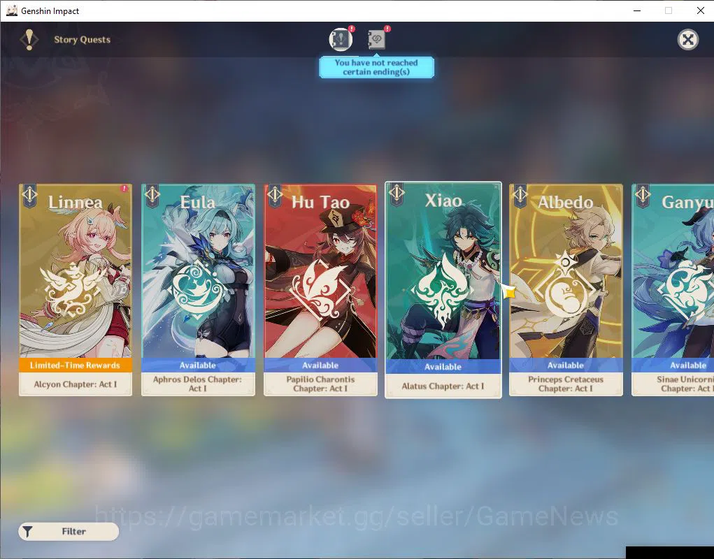 Genshin Impact Accounts ASIA|AR 50|12800 Primo|4 Limited+1(*5Weapon)|Raide image 12