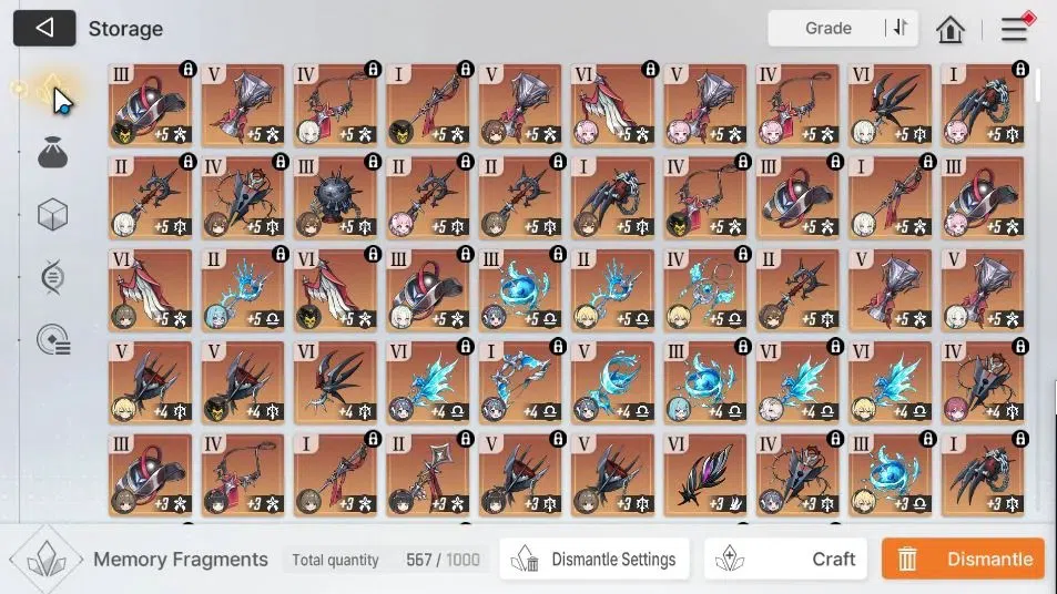 Chaos Zero Nightmare Accounts ASIA|Lv55|13 SSR[(HeidemarieM2,Mei Lin,Veronica)+S image 11