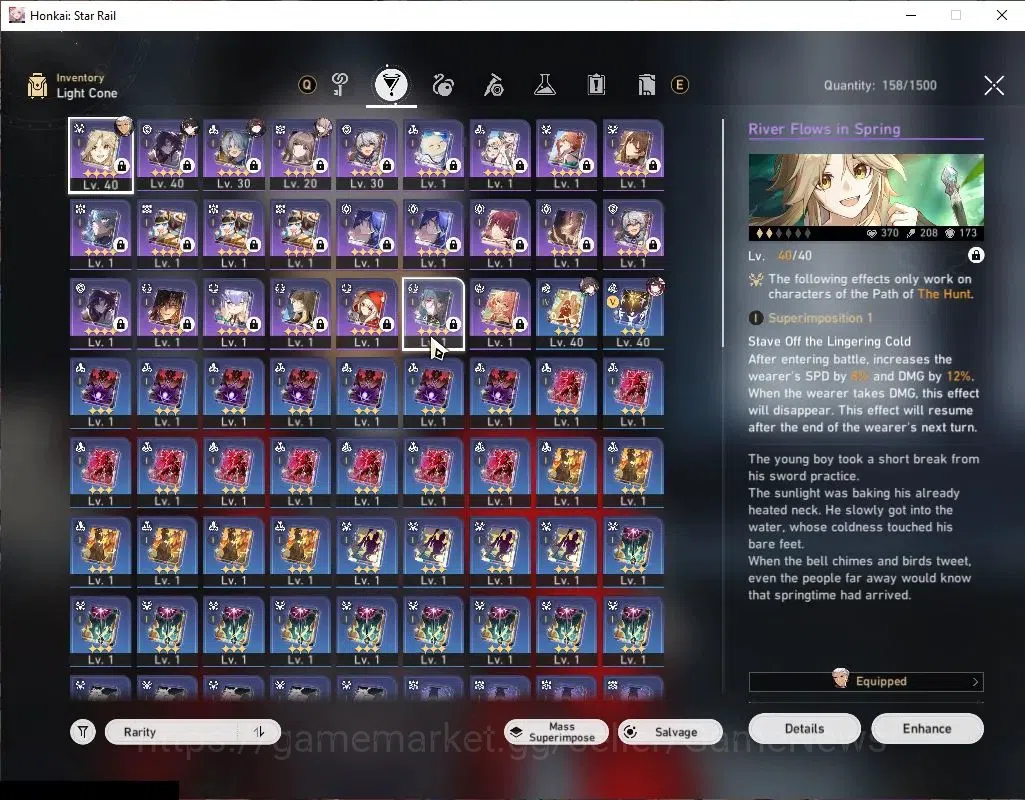 Honkai Star Rail Accounts Asia|TL 30|1 Golden Comp|5 Limited|Evanescia,Arche image 5