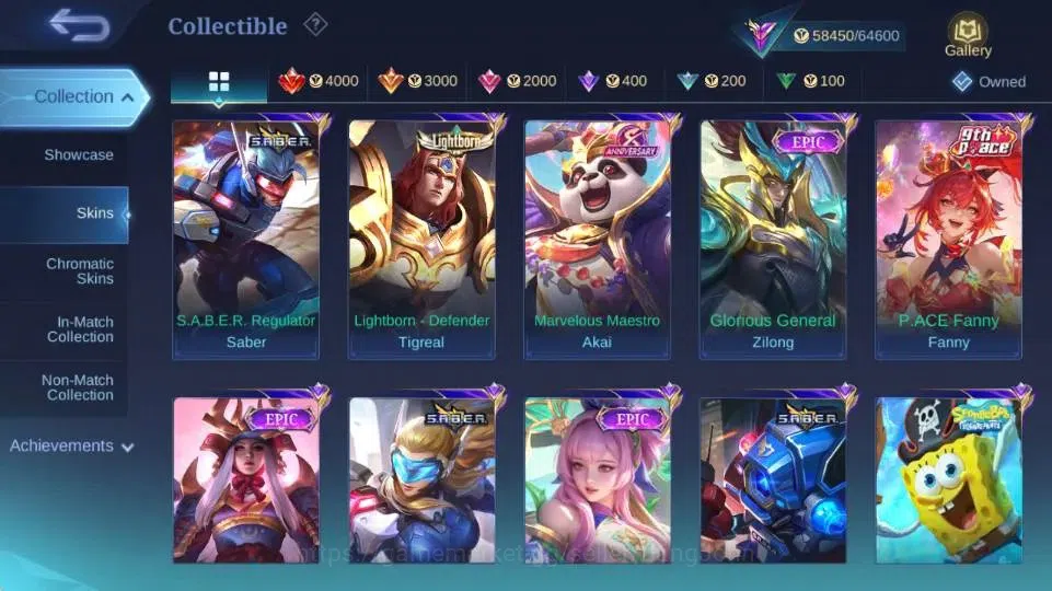Mobile Legends: Bang Bang Accounts Global Hero 132 Skin 294|ANN Karrie|Sanrio Floryn| image 12
