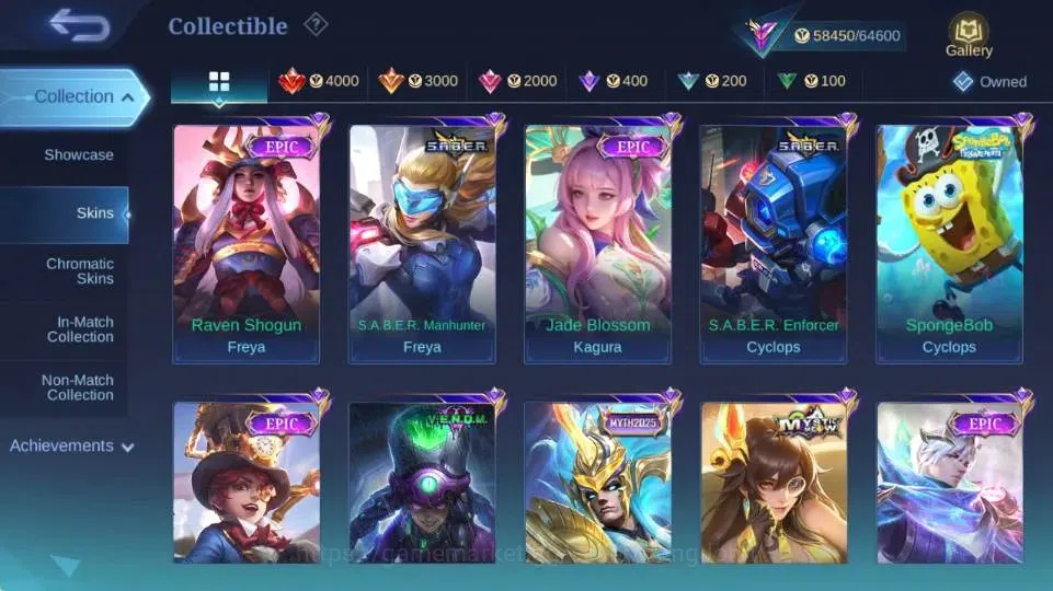 Mobile Legends: Bang Bang Accounts Global Hero 132 Skin 294|ANN Karrie|Sanrio Floryn| image 13