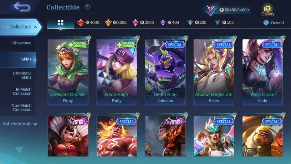 Mobile Legends: Bang Bang Accounts Global Hero 132 Skin 294|ANN Karrie|Sanrio Floryn| image 19