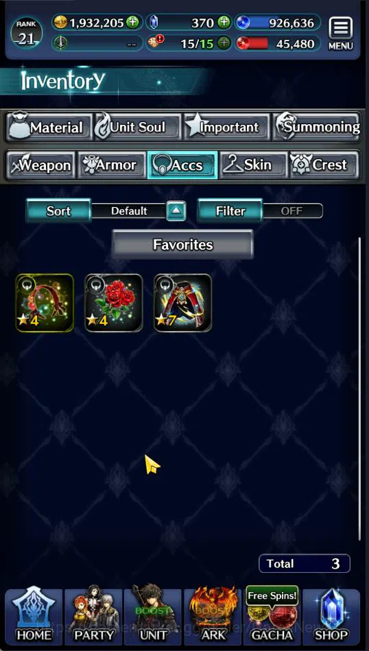 Last Cloudia Accounts GLOBAL| Rank 21 | Top Tier Units (Lougseus GoR Wor image 11