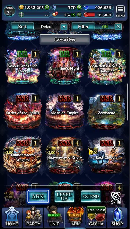Last Cloudia Accounts GLOBAL| Rank 21 | Top Tier Units (Lougseus GoR Wor image 7