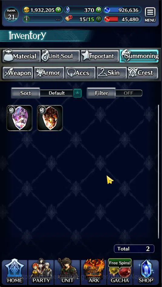 Last Cloudia Accounts GLOBAL| Rank 21 | Top Tier Units (Lougseus GoR Wor image 9