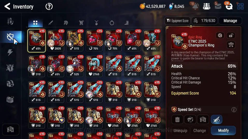 Epic Seven Accounts ASIA Unverif|New Era|7 ML(NM Luna,EW Ludwig,Etc)+R image 12