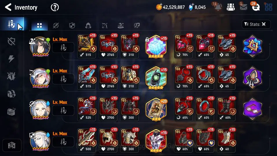 Epic Seven Accounts ASIA Unverif|New Era|7 ML(NM Luna,EW Ludwig,Etc)+R image 13
