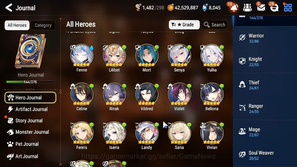 Epic Seven Accounts ASIA Unverif|New Era|7 ML(NM Luna,EW Ludwig,Etc)+R image 17