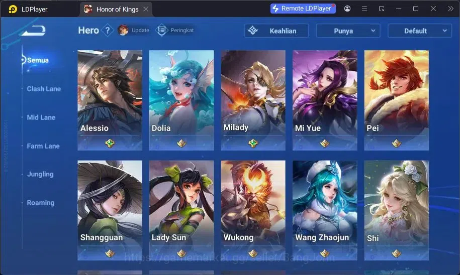 Honor of Kings Accounts Global | 47H/44S | 2 LGD Li Xin, Lady Sun | 2 Lord image 2