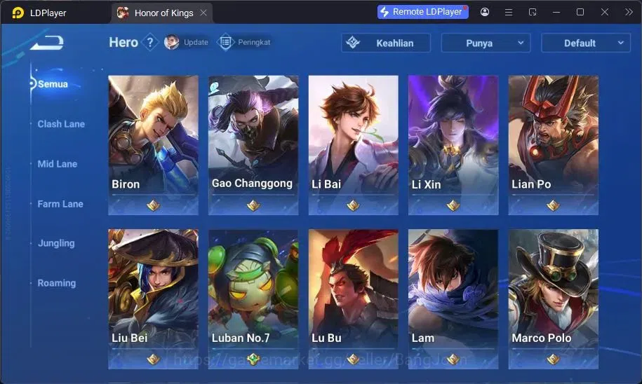 Honor of Kings Accounts Global | 47H/44S | 2 LGD Li Xin, Lady Sun | 2 Lord image 3