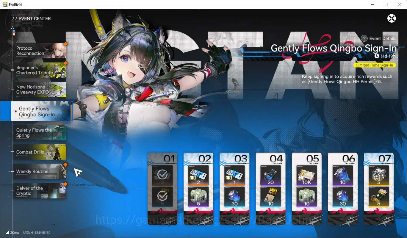 Arknights: Endfield Accounts Lv47 | ASIA | MidGame | Laevantain+Sign,Ardelina+S image 12