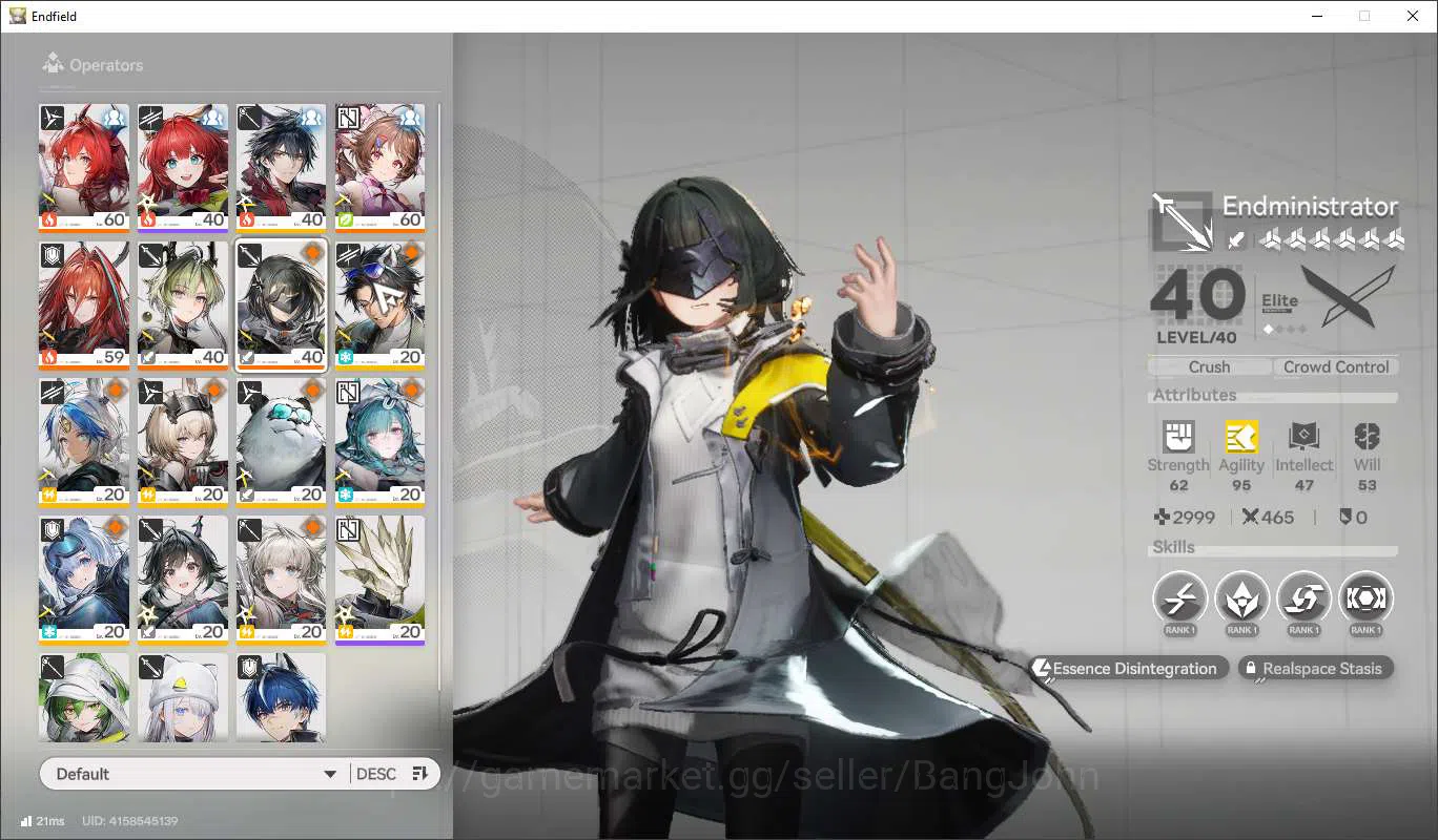Arknights: Endfield Accounts Lv47 | ASIA | MidGame | Laevantain+Sign,Ardelina+S image 6
