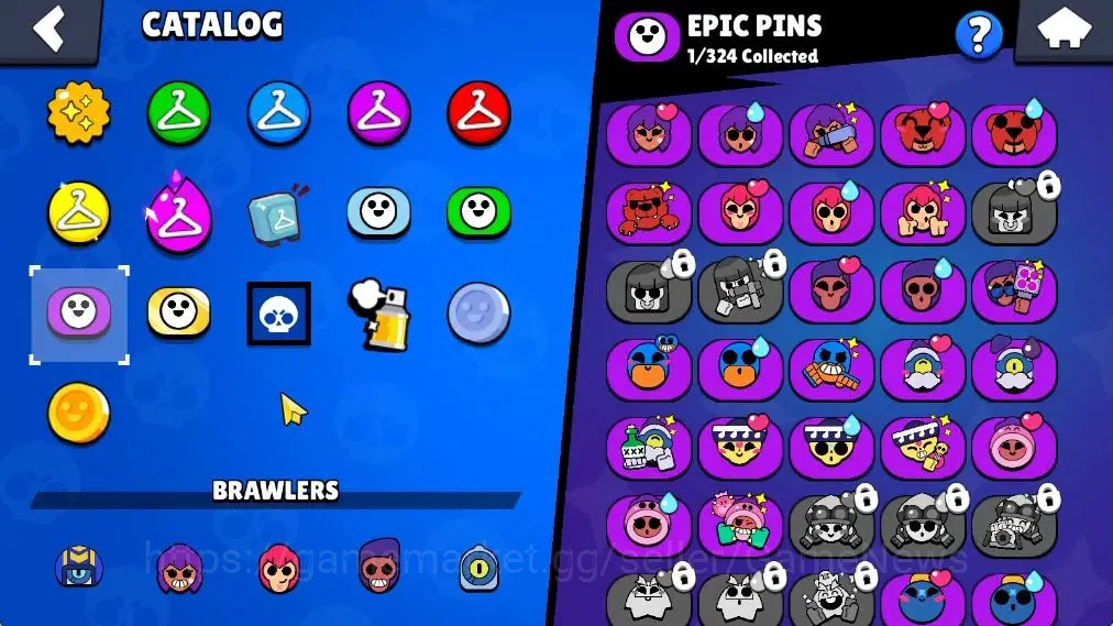 Brawl Stars Accounts 2125 Trophy|23 Brawlers 3 Max(Edgar,Stu,Carl)|3370 image 12