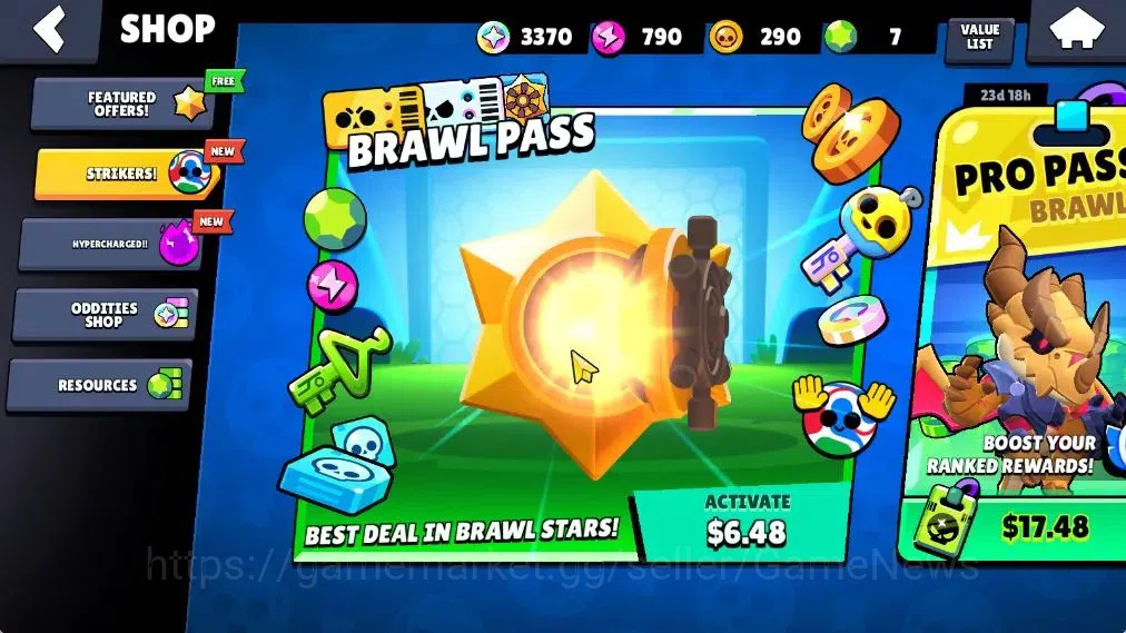 Brawl Stars Accounts 2125 Trophy|23 Brawlers 3 Max(Edgar,Stu,Carl)|3370 image 6