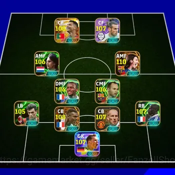 eFootball Accounts High-End EFB MOBILE [TS 3310] | 206 BOOSTER ALL ERA & META (TOURNAMENT ID)