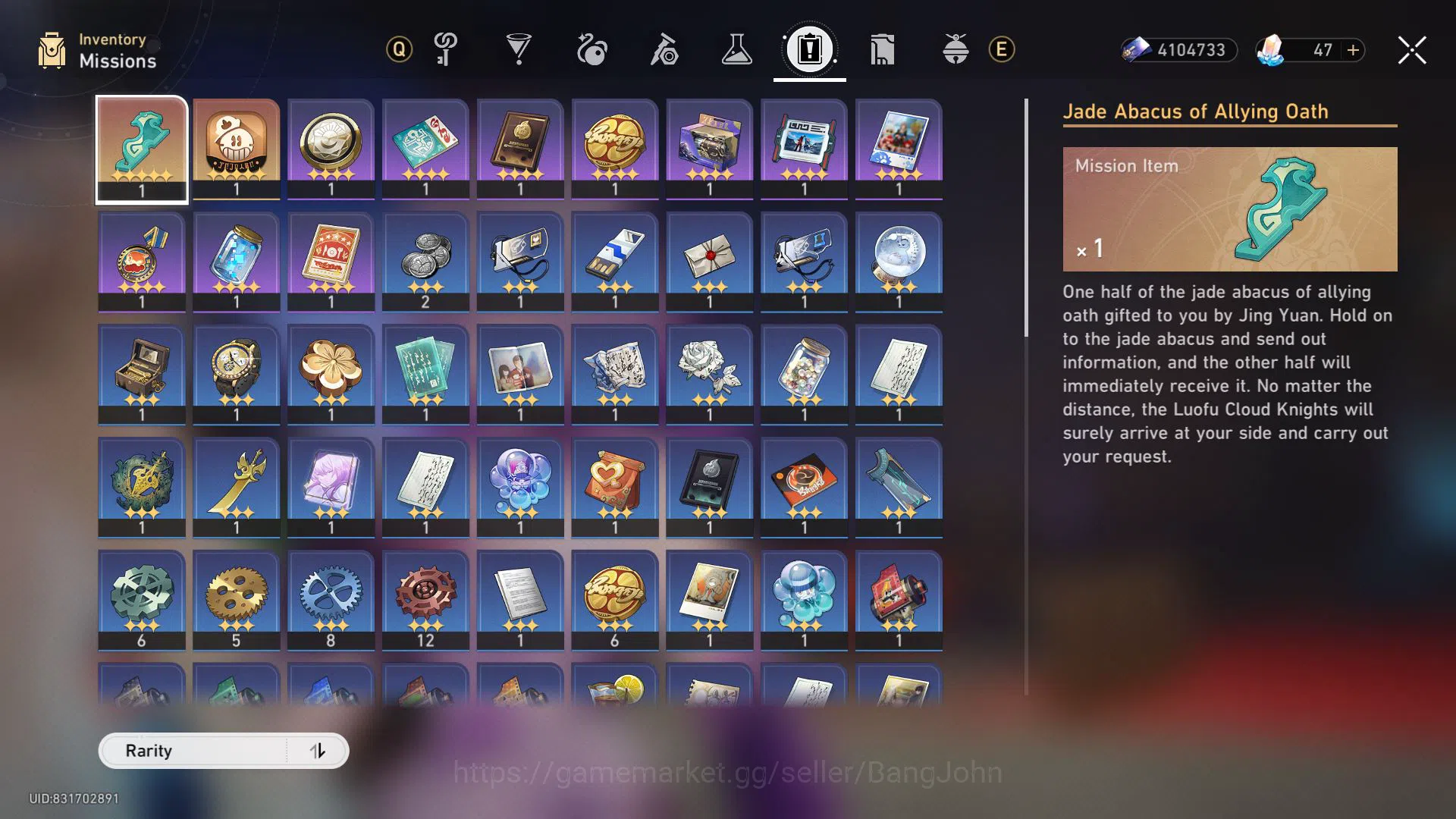 Honkai Star Rail Accounts ASIA | TL 70 | 19 Limit | Castorice | Cyrene | M7 image 10