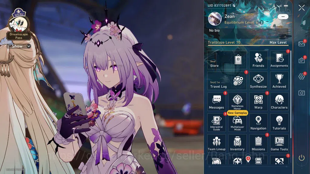Honkai Star Rail Accounts ASIA | TL 70 | 19 Limit | Castorice | Cyrene | M7 image 18