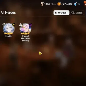 Epic Seven Accounts High-End GLOBAL UnVerif|New Era|2 ML(Lisete,EternalWanderer Ludwig)+Ruiza,Iseria,Landy,Etc|Poh ON|Abys F
