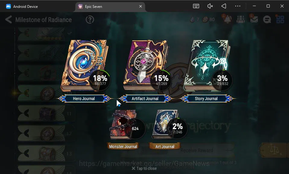 Epic Seven Accounts GLOBAL Unverif|New Era|5 ML(LOTScales,EW Ludwig,A image 15