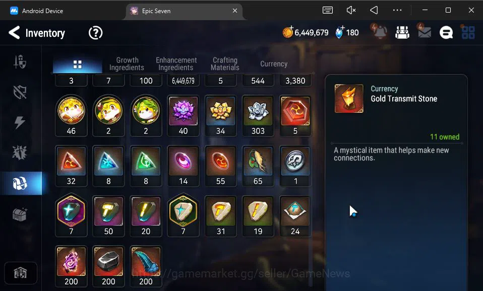 Epic Seven Accounts GLOBAL Unverif|New Era|5 ML(LOTScales,EW Ludwig,A image 8