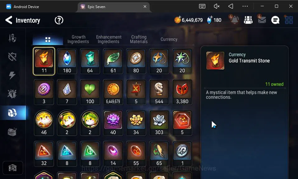 Epic Seven Accounts GLOBAL Unverif|New Era|5 ML(LOTScales,EW Ludwig,A image 9