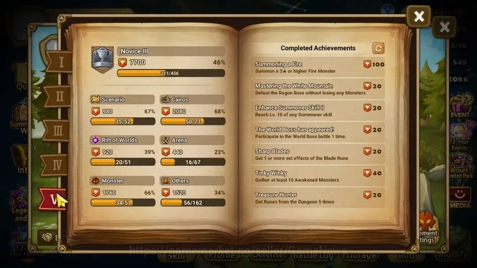 Summoners War: Sky Arena Accounts GLOBAL Lv 41|1 LD[Laima]|17 Total NB5[Ereshion,Cho image 7
