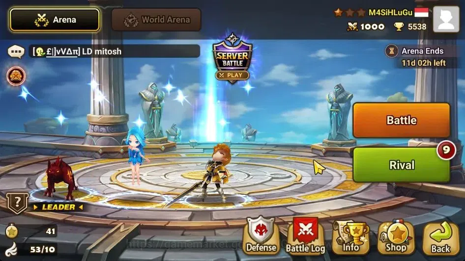 Summoners War: Sky Arena Accounts GLOBAL Lv 41|1 LD[Laima]|17 Total NB5[Ereshion,Cho image 9