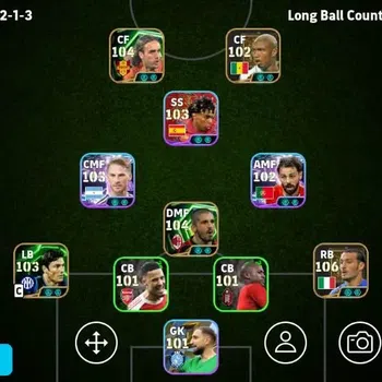 eFootball Accounts Legends & Iconic Players Mobile|PW 3191|Gianluca Zambrotta Epic,Oliver Kahn Epic,Gabriel Batistuta