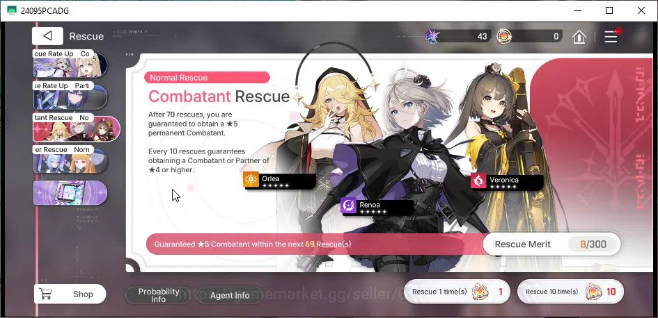 Chaos Zero Nightmare Accounts Global Verif|Lv 5|Chapter 1|Fresh Starter|SSR (2)  image 4