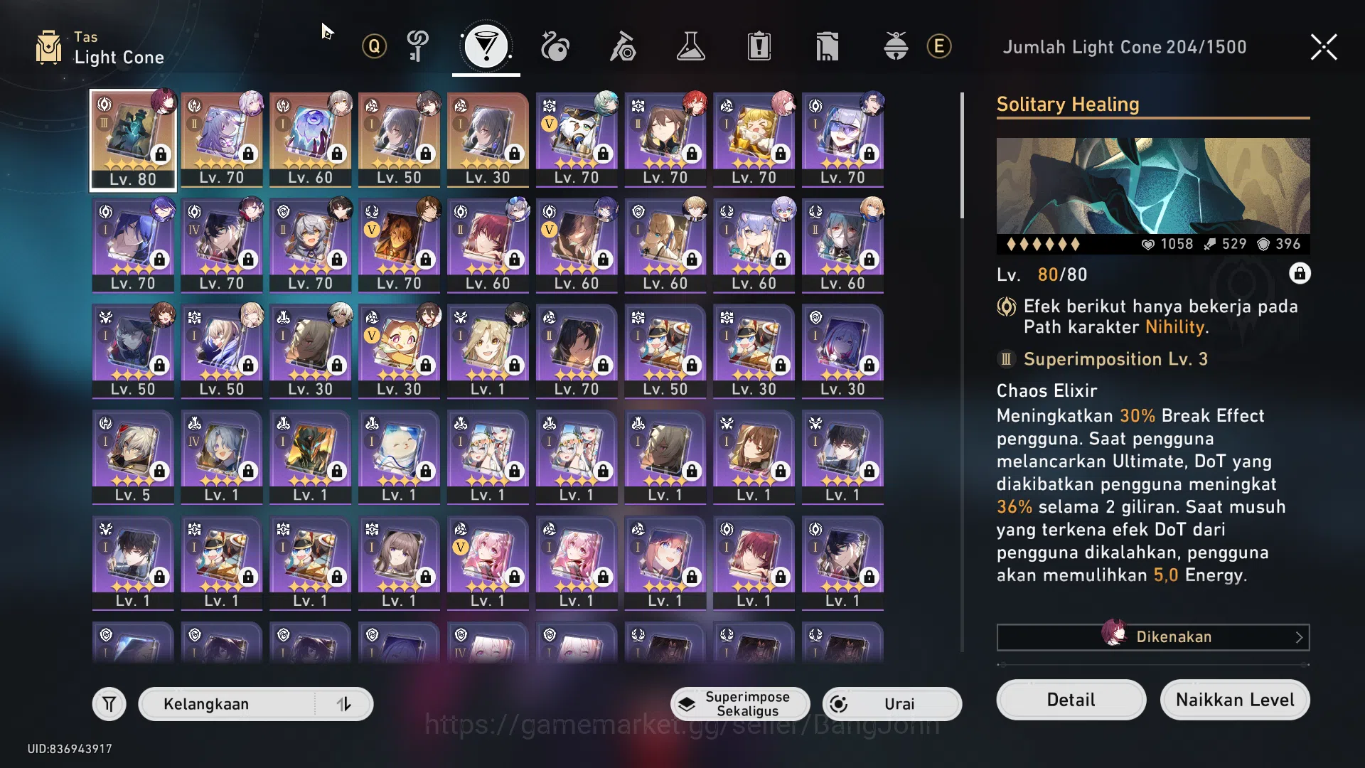 Honkai Star Rail Accounts Others ASIA | TL 65 | Kafka Team (DOT) | Anaxa | Castorice Sign | Gepard | Archeron |  Silver Wolf 5